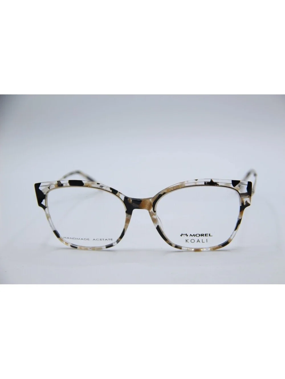 Morel 20115K Md11 Brown Marble Gold Authentic Eyeglasses 53-19-145